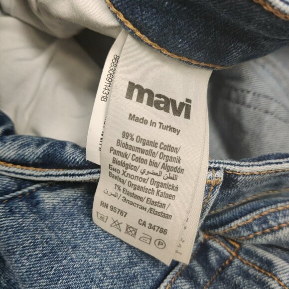 Mavi Star Iconic High Rise Mom Jeans Women's Size 29 - Picture 11 of 12